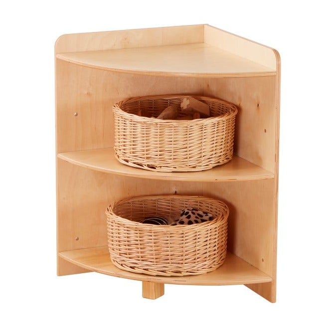 Rookie Range Corner Shelf 15.75inL x 23.43inH