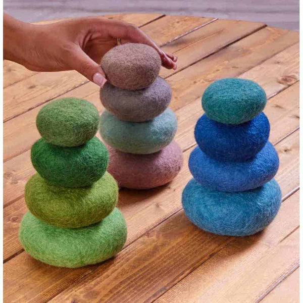 Felt Stacking Boulders