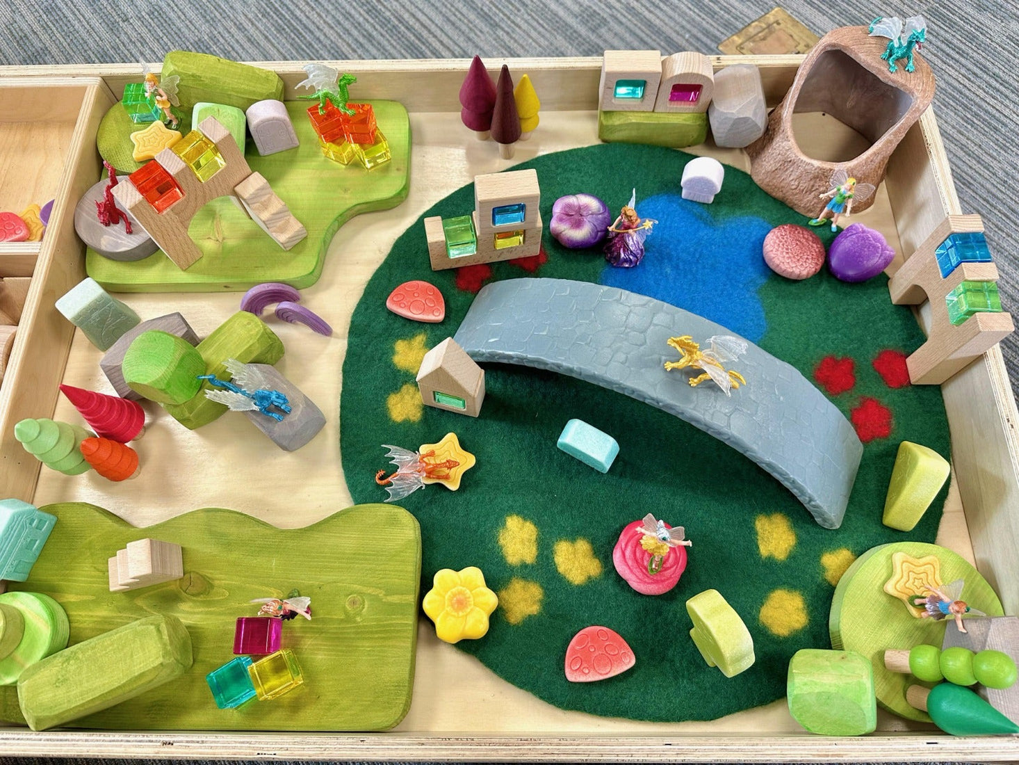 Felt Scenery Mats 3pk